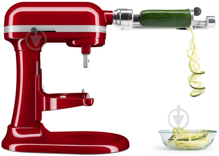 Кухонная машина KitchenAid Heavy Duty 5KSM55SXXEER 5.2 л красный - фото 5