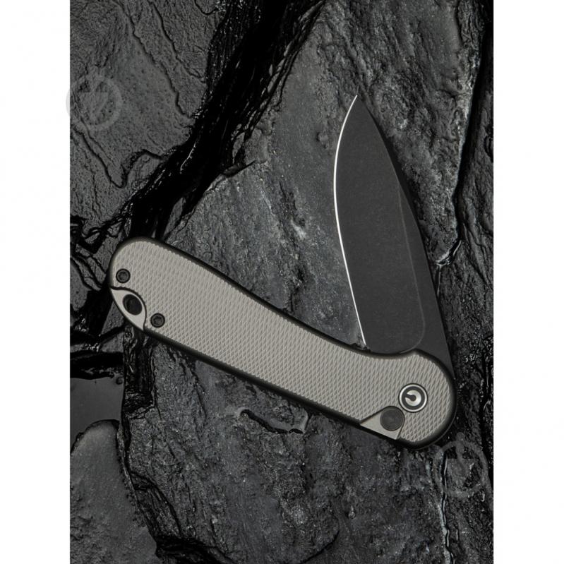 Нож складной Civivi Button Lock Elementum II, серый C18062PD-1 - фото 7 Нож складной Civivi Button Lock Elementum II, серый C18062PD-1 - фото 7