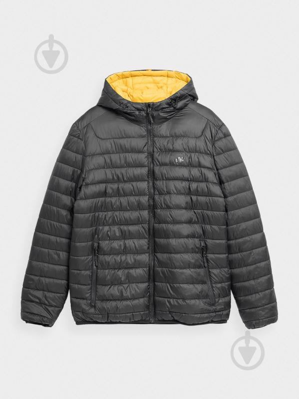 Куртка 4F DOWN JACKET M242 4FAW23TDJAM242-20S р.S чорна - фото 1