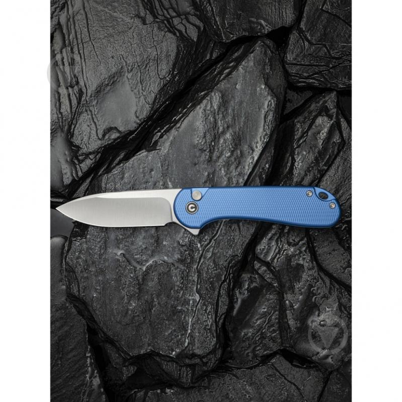 Нож складной Civivi Button Lock Elementum II, синий C18062PD-2 - фото 6 Нож складной Civivi Button Lock Elementum II, синий C18062PD-2 - фото 6