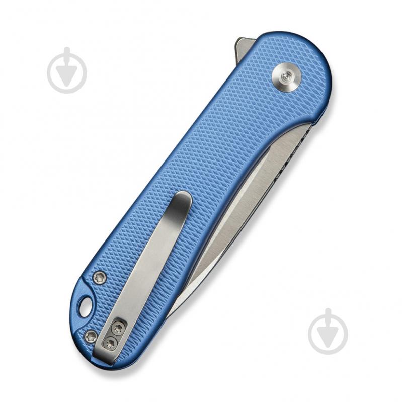 Нож складной Civivi Button Lock Elementum II, синий C18062PD-2 - фото 4 Нож складной Civivi Button Lock Elementum II, синий C18062PD-2 - фото 4