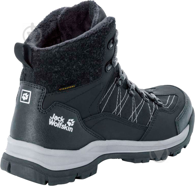 Черевики Jack Wolfskin ASPEN TEXAPORE MID M 4041411-6069 р.41 чорний сірий - фото 4