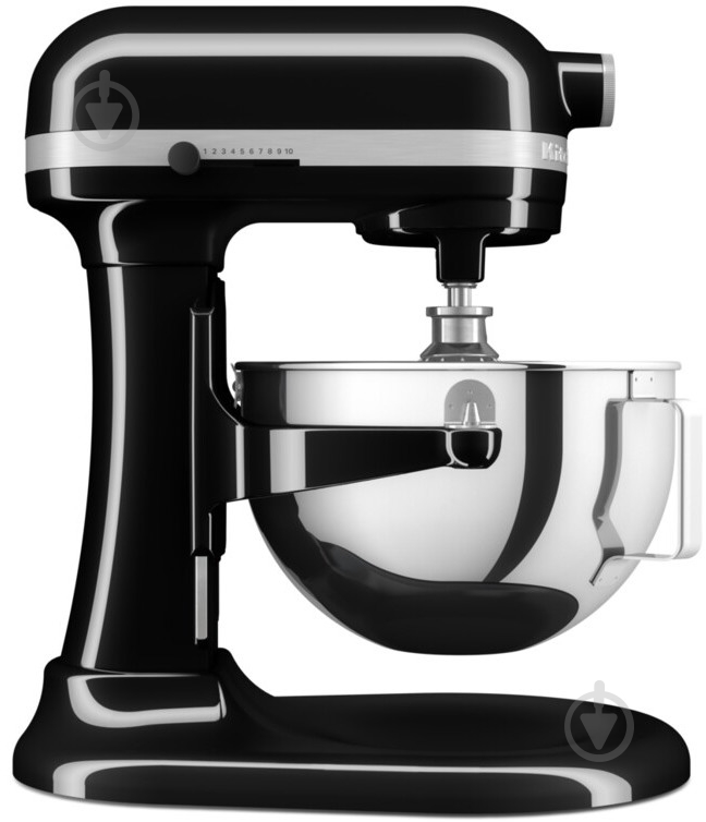 Кухонная машина KitchenAid Heavy Duty 5KSM55SXXEOB 5.2 л с откидным блоком, черный - фото 1