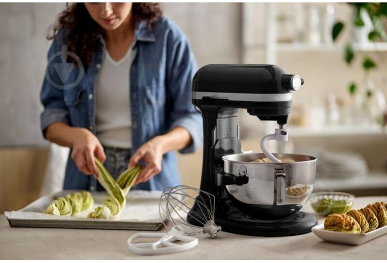 Кухонная машина KitchenAid Heavy Duty 5KSM55SXXEOB 5.2 л с откидным блоком, черный - фото 9