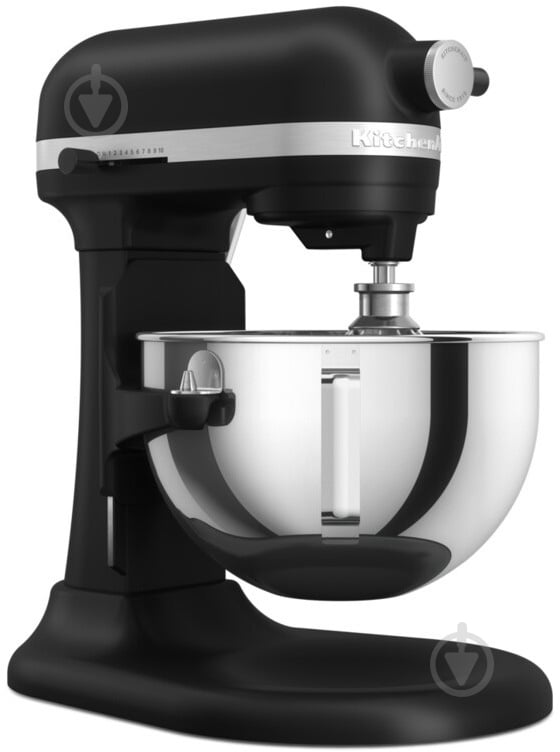 Кухонна машина KitchenAid Heavy Duty 5KSM55SXXEBM 5,2 л з відкидним блоком, матовий чорний - фото 3