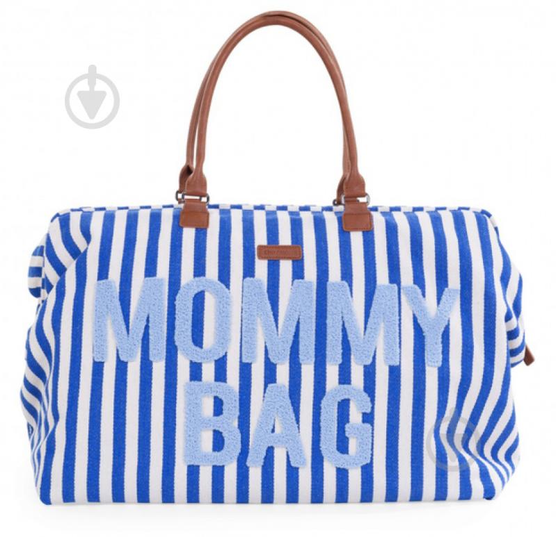 Сумка Childhome Mommy bag stripes electric blue (CWMBBSTBL) - фото 1