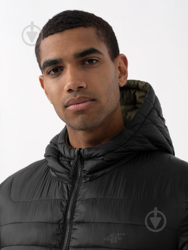 Куртка 4F DOWN JACKET M242 4FAW23TDJAM242-45S р.S чорна - фото 4