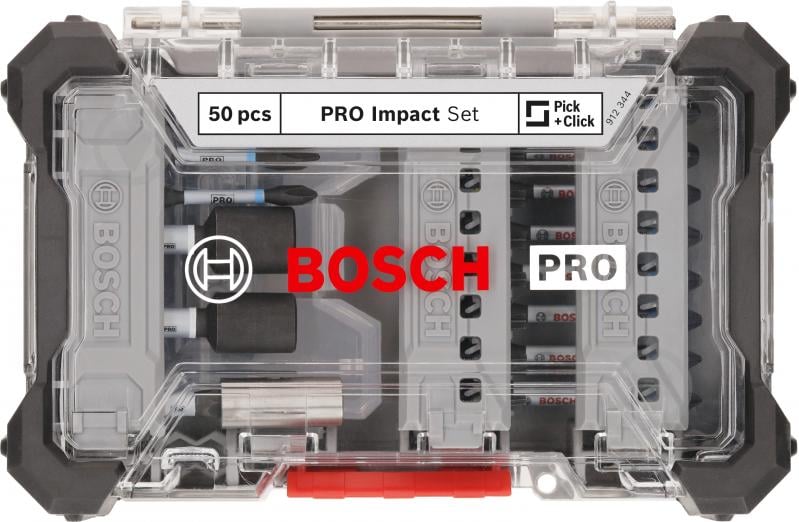 Набор бит Bosch PRO Impact Set с держателем 2608521U89 - фото 3