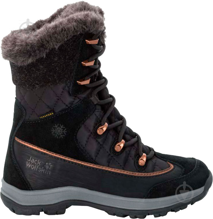 Ботинки Jack Wolfskin ASPEN TEXAPORE HIGH W 4041421-6072 р.38 серый черный - фото 2