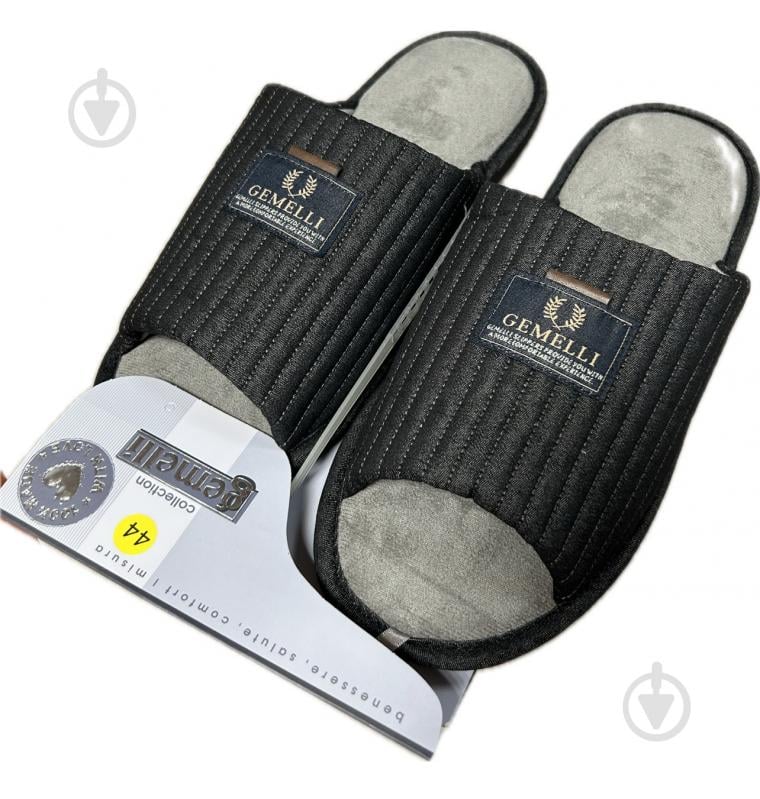 Тапки домашние Gemelli Локи р.43 темно-серый - фото 1