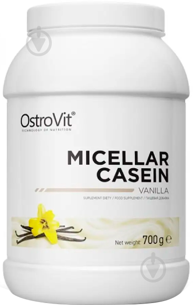 Протеин Ostrovit Micellar Casein ваниль 0,7 кг - фото 1