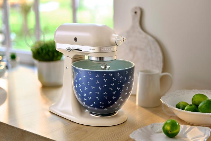 Чаша для кухонної машини KitchenAid 5KSM2CB5BF керамічна Happy Blue Floral 4,7 л - фото 3