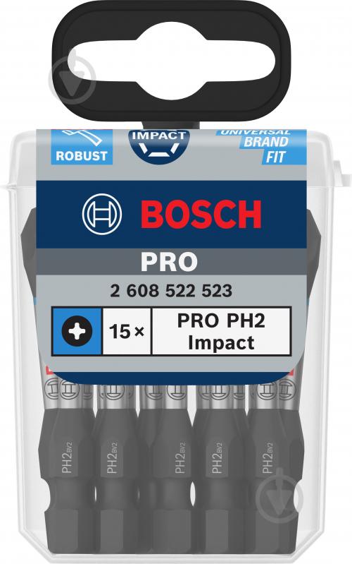 Біта Bosch PRO Impact PH 55 мм 2608522523 - фото 3