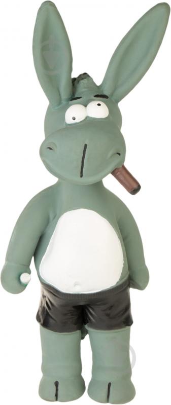 Игрушка для собак Camon Ослик №1 латекс со звуком 38 см - фото 2