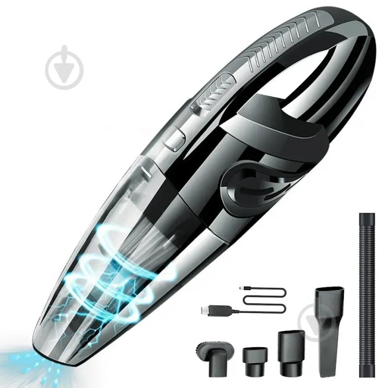 Пылесос автомобильный Inspire R-6053 черный - фото 2