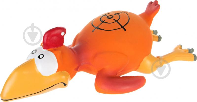 Игрушка для собак Camon Петух латекс со звуком 21 см - фото 1