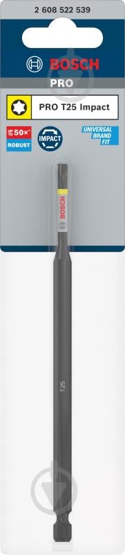 Бита Bosch PRO Impact T25x150 мм 2608522539 - фото 4