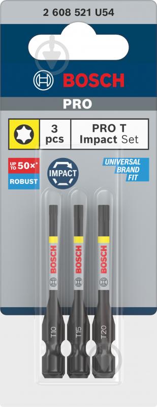 Бита Bosch PRO Impact Torx 55 мм 2608521U54 - фото 4