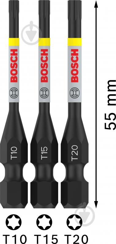 Бита Bosch PRO Impact Torx 55 мм 2608521U54 - фото 3