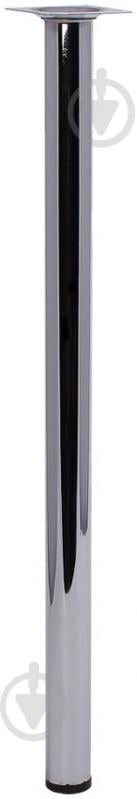 Мебельная ножка Larvij L61R50CH30 круглая d30x500 мм хромированная - фото 1 Мебельная ножка Larvij L61R50CH30 круглая d30x500 мм хромированная - фото 1