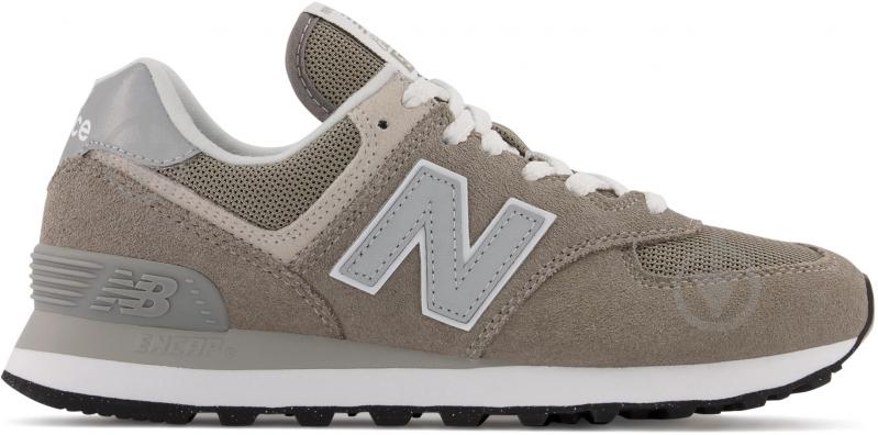 Кросівки жіночі New Balance CLASSIC GL WL574EVG р.40 сірі - фото 1