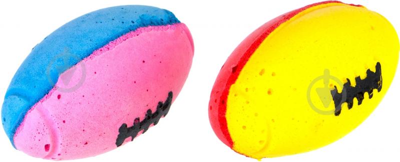 Игрушка для собак Camon Мяч для регби d6 см 2 шт. - фото 1