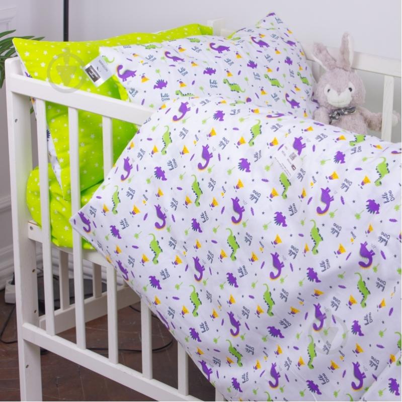 Наволочка бязь Kids Time 18-0001 Hello Dino 40x60 см мульті MirSon - фото 5