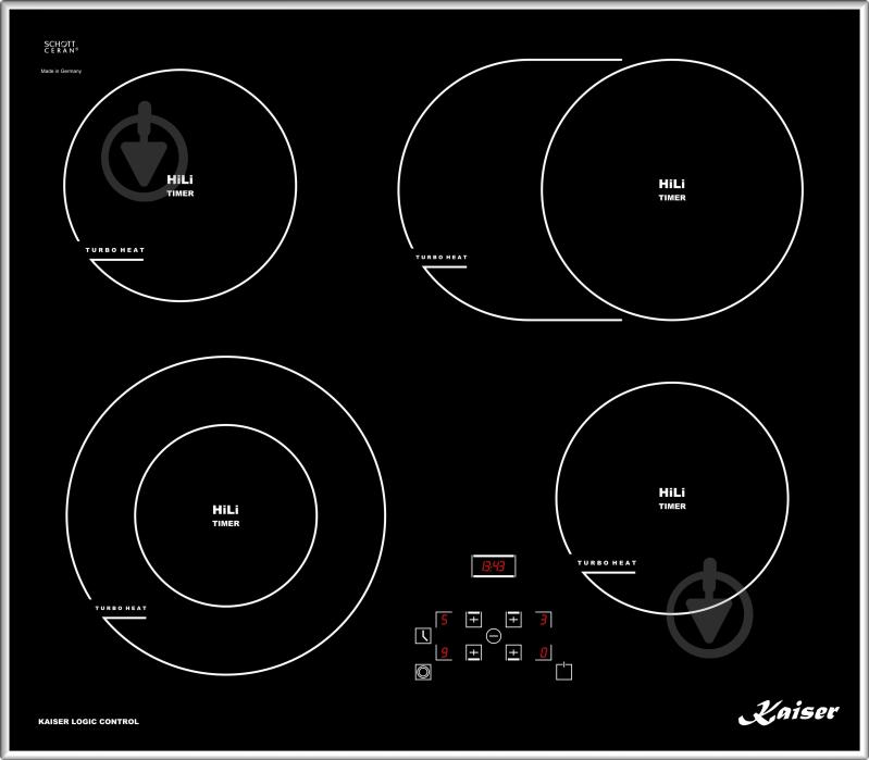 Варильна поверхня електрична Kaiser KCT 6912 RL - фото 1