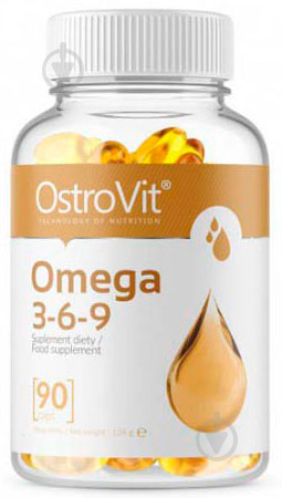 Вітамінно-мінеральний комплекс Ostrovit Omega 3-6-9 90 шт./уп. - фото 1