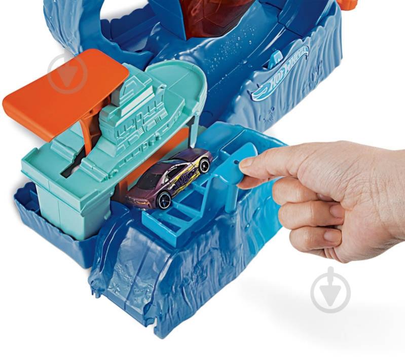 Трек Hot Wheels Голодная Акула-робот GJL12 - фото 6