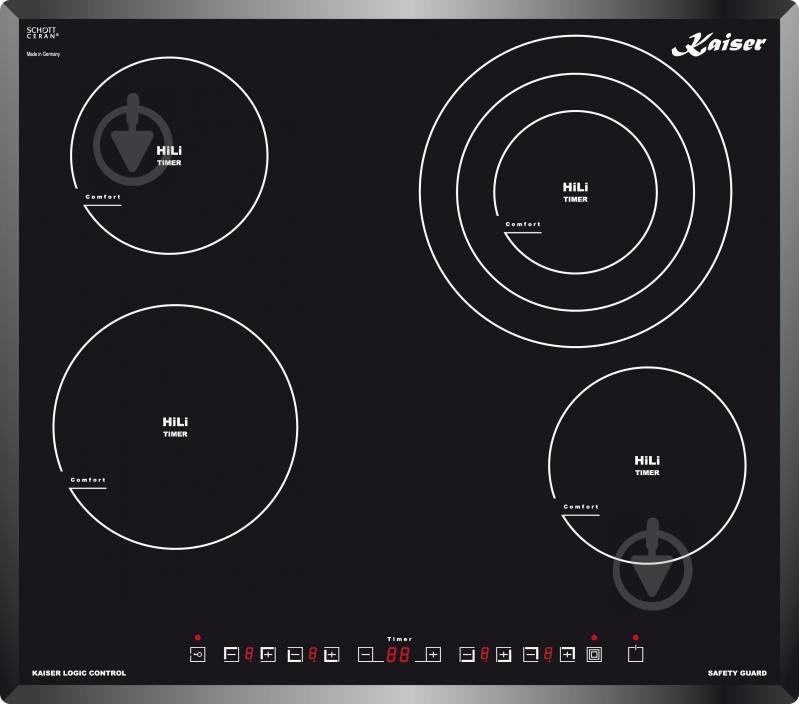 Варильна поверхня електрична Kaiser KCT 6403 F - фото 1