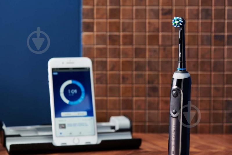 Електрична зубна щітка Oral-B Braun Genius X/D706.513.6X Midnight black - фото 8