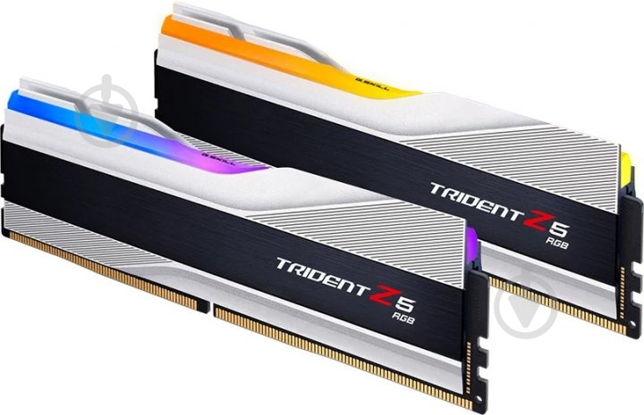 Оперативна пам'ять G.Skill DDR5 SDRAM 32 GB (2x16GB) 7800 MHz (F5-7800J3646H16GX2-TZ5RS) Trident Z5 RGB Silver - фото 3