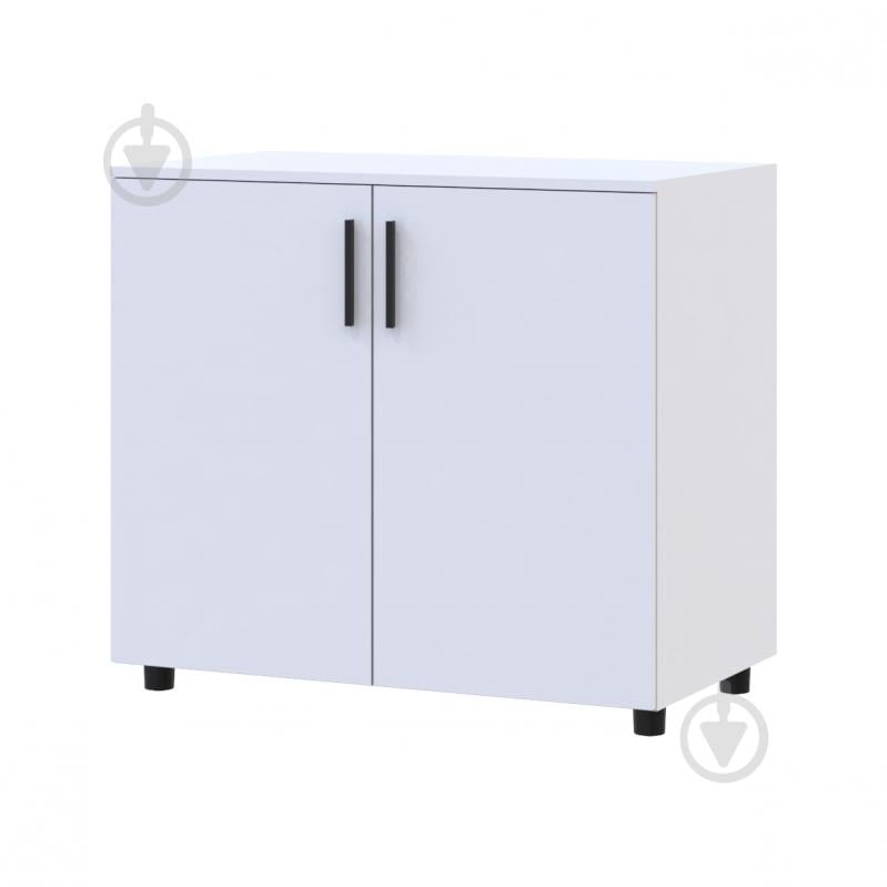 Комод Doros Торн 2ДСП 900x800x516 мм белый/белый - фото 1