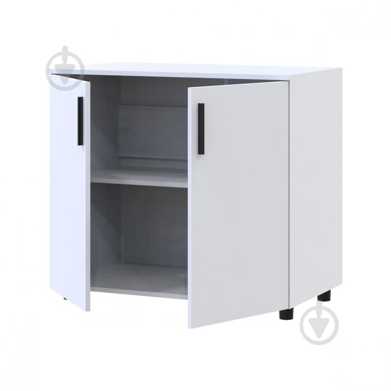 Комод Doros Торн 2ДСП 900x800x516 мм белый/белый - фото 2