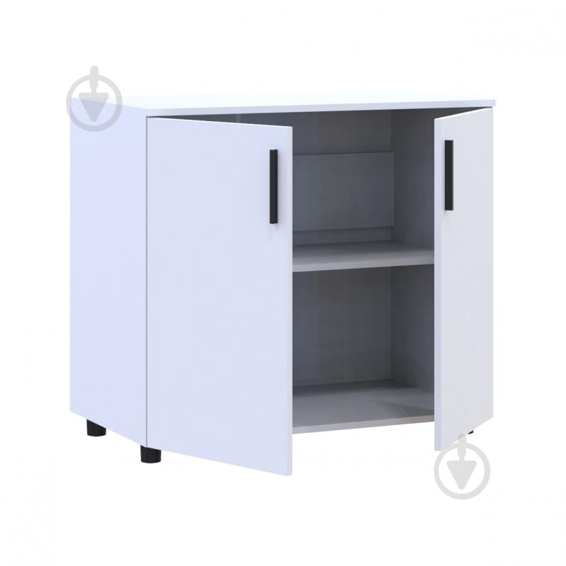 Комод Doros Торн 2ДСП 900x800x516 мм белый/белый - фото 7