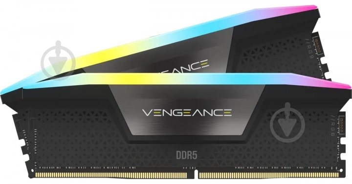 Оперативная память Corsair DDR5 SDRAM 32 GB (2x16GB) 5200 MHz (CMH32GX5M2B5200Z40K) Vengeance RGB Black - фото 3 Оперативная память Corsair DDR5 SDRAM 32 GB (2x16GB) 5200 MHz (CMH32GX5M2B5200Z40K) Vengeance RGB Black - фото 3