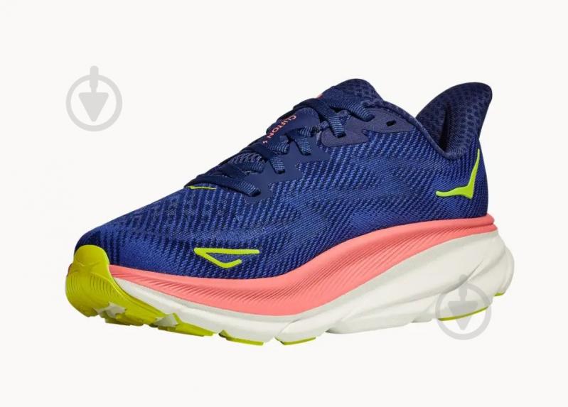 Кроссовки женские демисезонные Hoka CLIFTON 9 1127896-EVN р.38 2/3 синие - фото 2