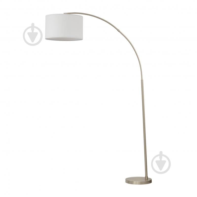 Торшер TK Lighting ZENITH max 60W E27 нікель/білий - фото 1