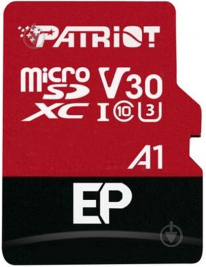 Карта пам'яті Patriot microSDXC 1 ТБ Class 10 (PEF1TBEP31MCX ) + SD-adapter - фото 2