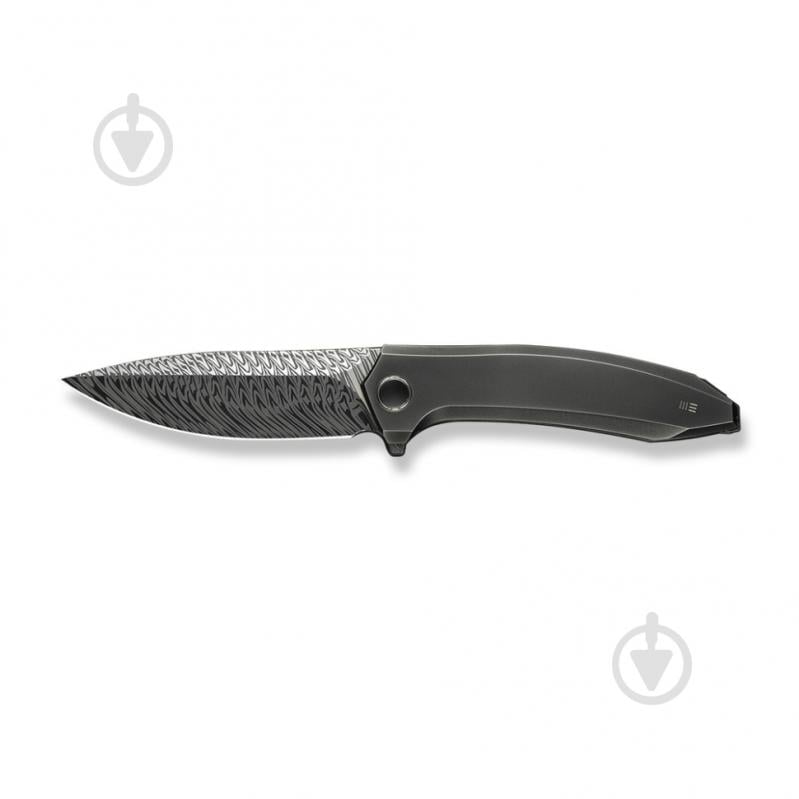 Ніж складаний Weknife Acuminal, дамаська сталь Fafnir Damasteel, титан WE23070-DS1 - фото 5