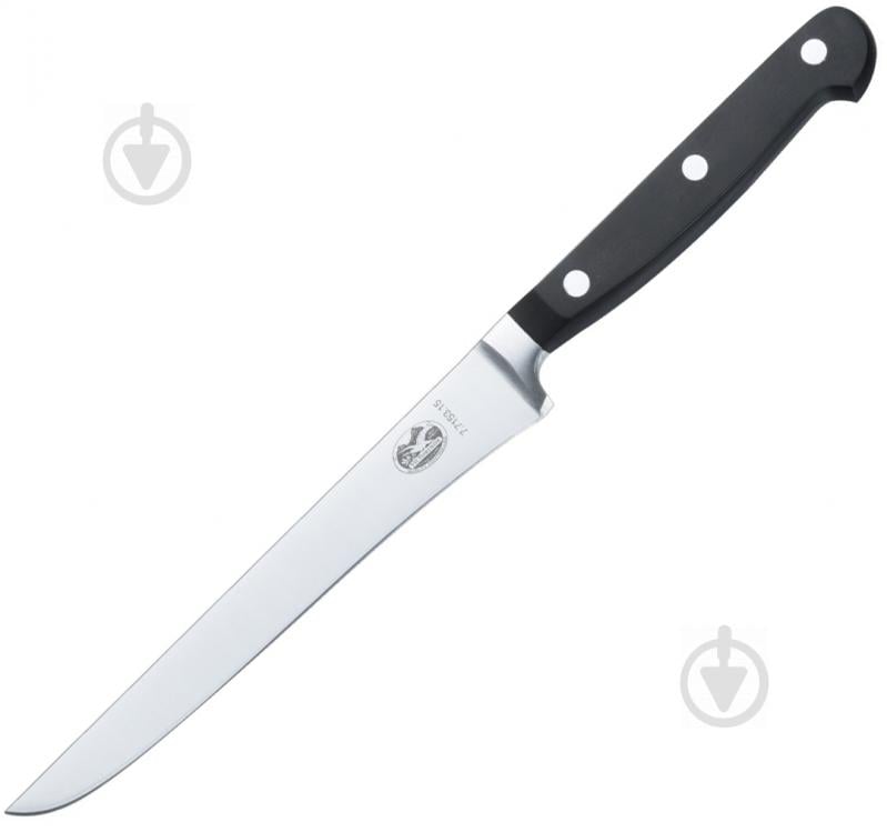 Ніж кухонний Forged Boning German Type 7.7153.15 15 см чорний Victorinox - фото 1