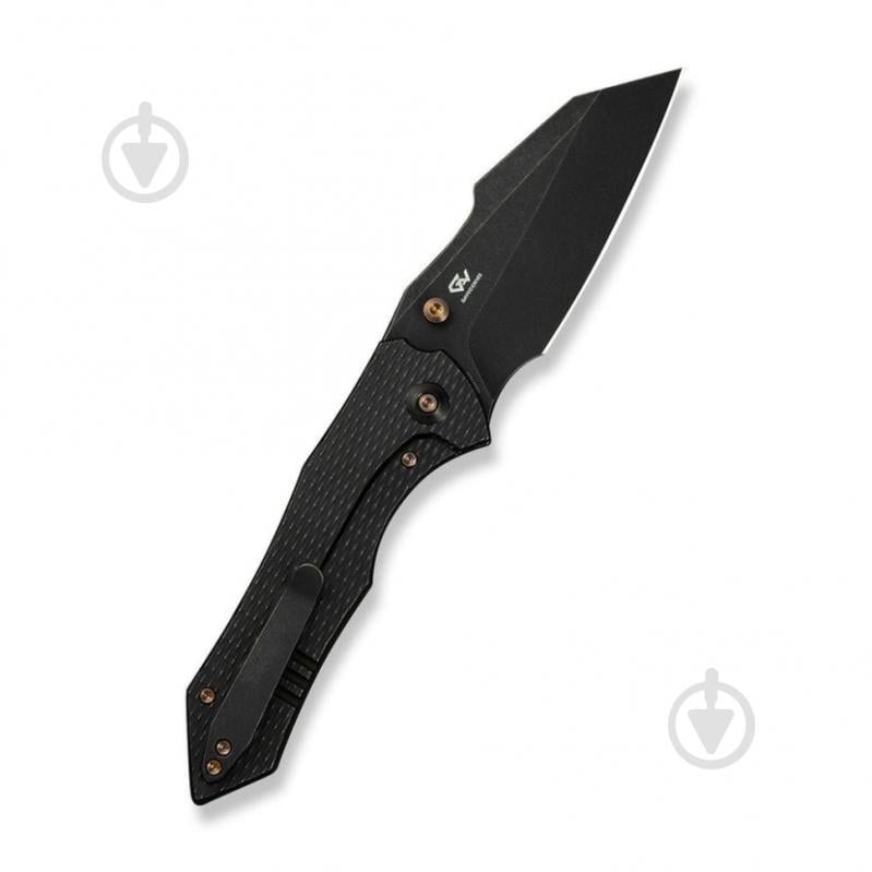 Нож складной Weknife High-Fin XL, черный WE24010-1 - фото 2 Нож складной Weknife High-Fin XL, черный WE24010-1 - фото 2