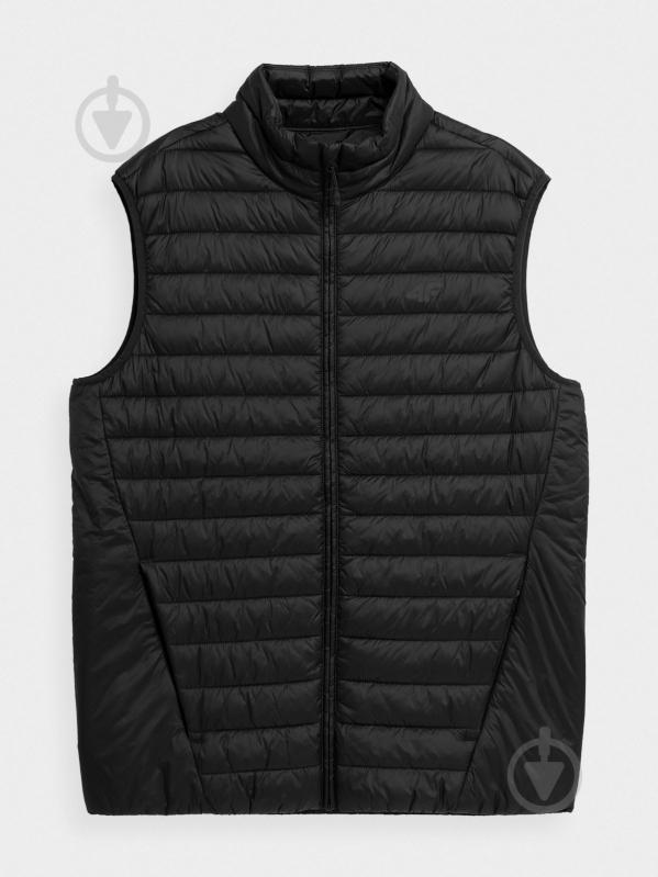 Жилет 4F VEST M062 4FAW23TVESM062-20S р.XL черный - фото 1