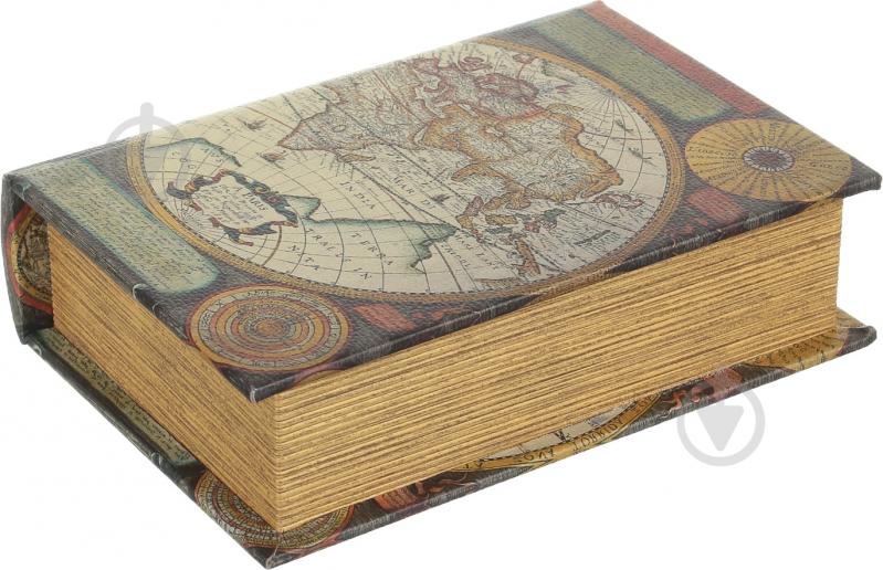 Шкатулка-книга Колумб 14х5х20 см - фото 1 Шкатулка-книга Колумб 14х5х20 см - фото 1