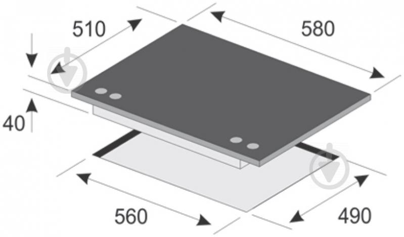 Варочная поверхность газовая Kaiser KCG 6390 W Turbo Romb - фото 7