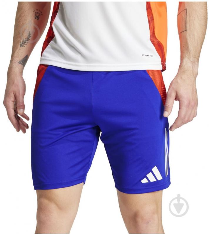 Шорти Adidas Tiro 24 Competition Training JF4195 р. L синій - фото 2 Шорти Adidas Tiro 24 Competition Training JF4195 р. L синій - фото 2