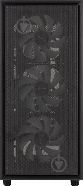 Корпус PrologiX E107 Tempered Glass Black без Бп - фото 6