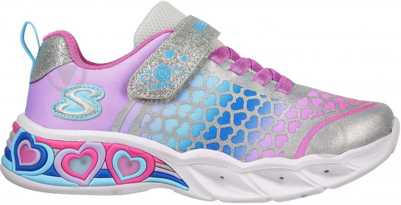 Кросівки для дівчаток Skechers Sweetheart 302312L SMLT р.32 різнокольорові - фото 1