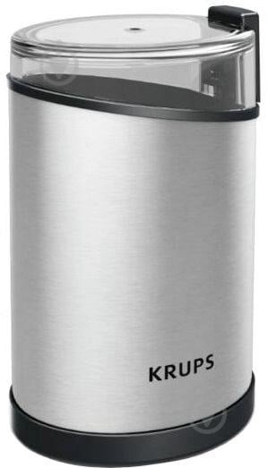 Кофемолка Krups (GX204D10) Silver - фото 1 Кофемолка Krups (GX204D10) Silver - фото 1
